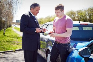 exchange car insurance after a car accident