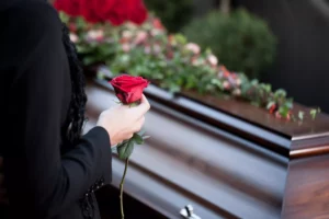 Dallas Wrongful Death Lawyer At A Funeral